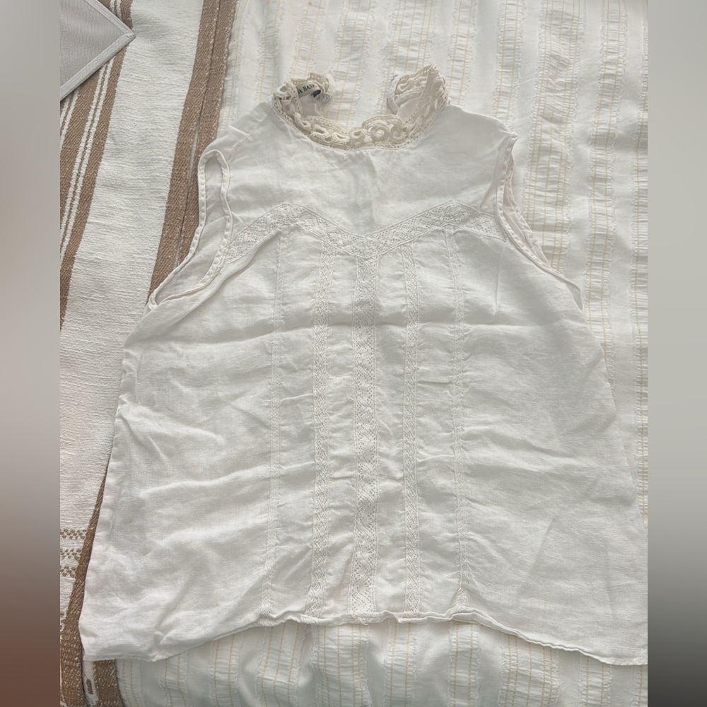 Zara linen top